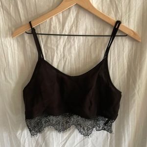 UO Lace Chemise Bra/Top